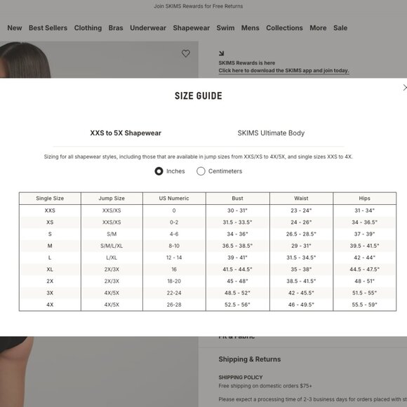 SKIMS New Core Control HIGH-WAISTED BRIEF BLACK / ONYX / XL - Picture 7 of 14